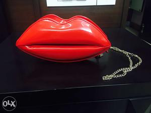 Branded designer pout lip bag