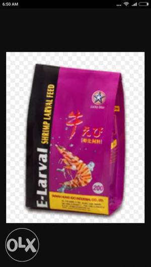 Cat pet food rs 80 for 100 GM also good feed for fish.