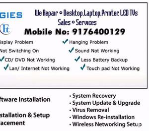 Desktop laptop services Chennai