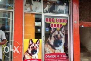 Dog Food Shop.