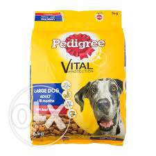 Dog food available & accessories for sell