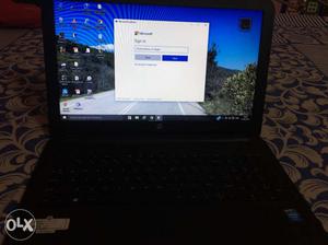Hp almost new condition laptop not negotiable
