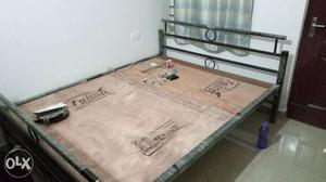 Iron made Queen size bed 78x60, 7 months old