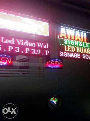 LED Signage Lot