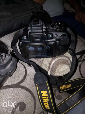 New Black Nikon d DSLR Camera