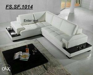 New L Shape Corner sofa with Side Platform