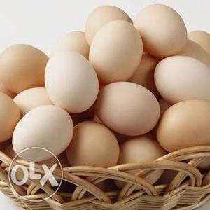 Organic eggs, each egg
