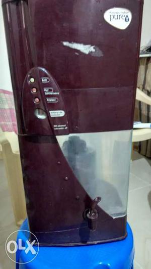 Pureit water purifier largest, very good and