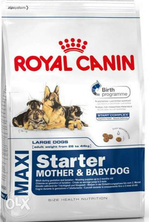 Royal dog food available & accessories