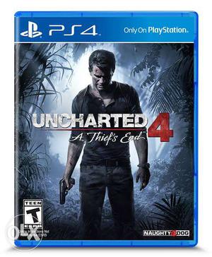 Uncharted 4 for ps4. New condition. 1 month old.