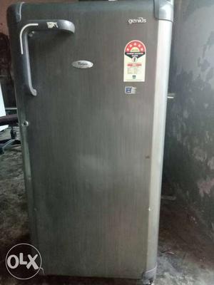 Whirlpool single door fridge working condition 180 litre