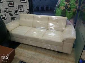 White 3-seat Couch