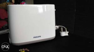 White Philips Toaster