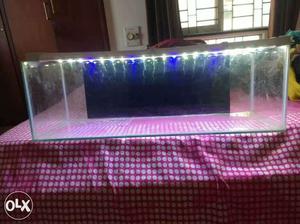 With multicolor LED Light,And 7 kg of stone,tank