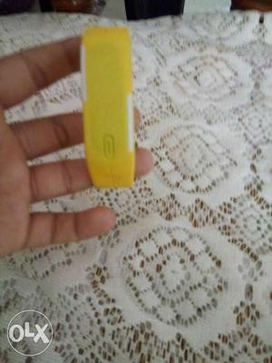 Yellow And White Plastic Case