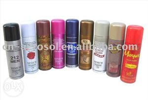 9-piece Of Cosmetic Bottles