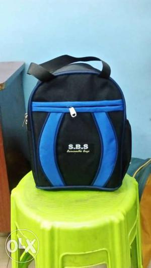 Black And Blue S.B.S. Backpack