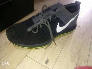 Black And Gray Nike Sneakers