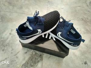 Black & dark blue new Shoe all size available