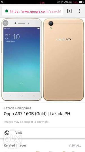 Brand new oppo a37 with 8 month warranty