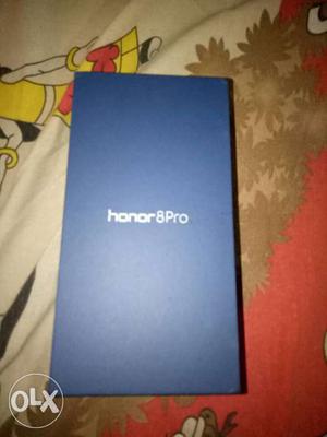 Honor 8 Pro Blue Colour..seal Pack With All