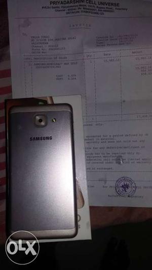 I want to sel my new samsung galaxy j7max for