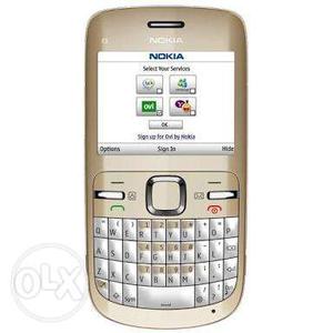 Nokia C3 with charger.