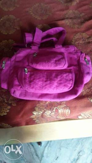 Quilted Pink Handbag