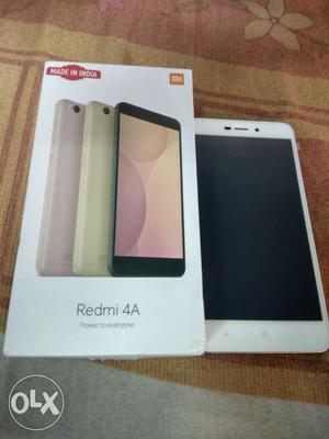 Redmi 4a new gold color 2gb +16gb for sale with