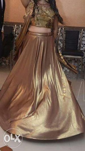 Women's Gold Dress