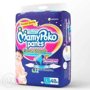 (15%Off)Mamy Poko Pants-L (Pack of 48 Pieces){Free Shipping}