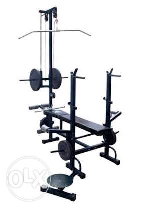 20 in 1 gym machine with one straight rod,one