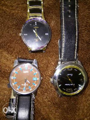 3 wrist watches in very good condition... 150rs.