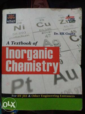 A Textbook Of Inorganic Chemistry By Dr, RK Gupta Book