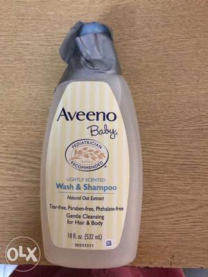Aveeno baby wash and shampoo brand new 6 bottles
