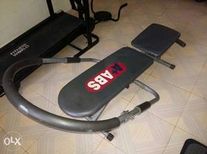 Black And Gray A+ ABS Exercise Equipment