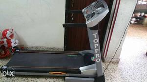 Black & Grey Top Pro Treadmill (Heavy Duty) For Sale.