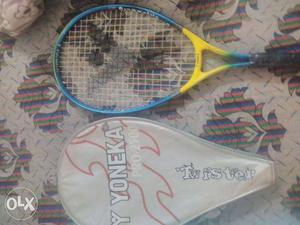 Blue And Yellow Yokena Tennis Racquet. Awsm condition