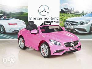 Brand New Mercedes Benz Ride-on kids car with rechargeable