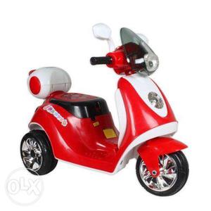 Brand New kids rechargeable battery operated ride on BIKE