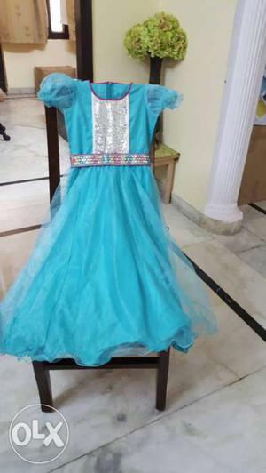 For 5to6 years girl long party dress