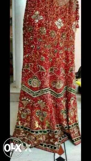 Heavy bridal lehnga worn once only