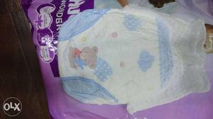 Huggies wonder pants large size (rs.75 for 19