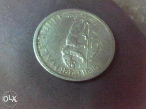 Indian coin  coin when india got independent