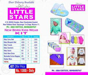 New born baby kit just for /-