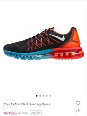 Of Black, Blue And Red Nike Air Max