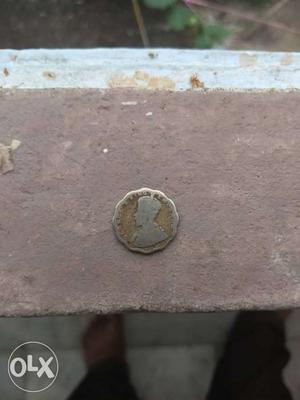 Old 1 Anna coin released in  years old).