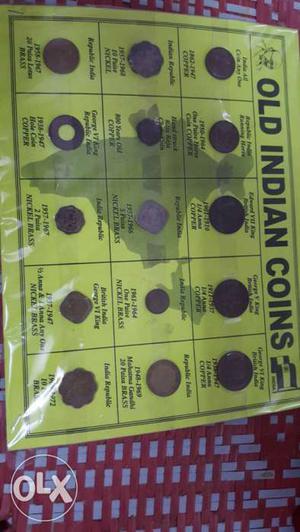 Old Indian Coins Collection