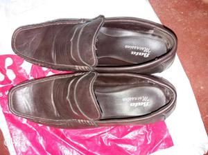 Pair Of Brown Penny Loafers