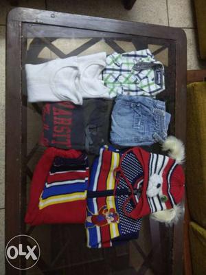 Pre-owned warm clothes along with Lilliput Boys